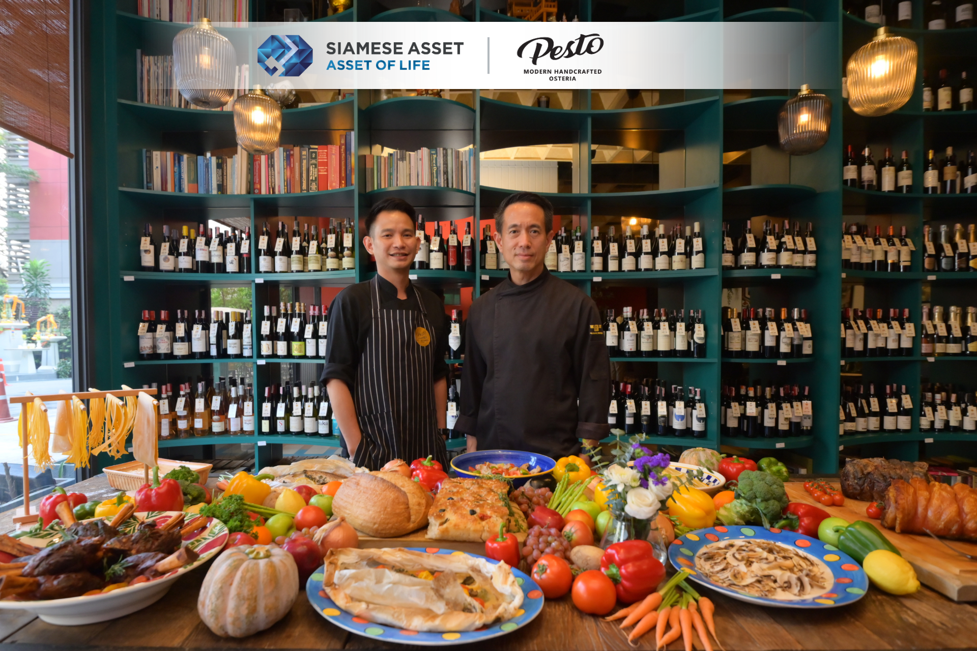 SA เดินหน้าขยายธุรกิจด้าน Hospitality เปิดตัวร้านอาหารอิตาเลียน PESTO (PESTO – Modern Handcrafted Osteria) สาขา.ใหม่ ณ ชั้น 1 โครงการ Siamese Exclusive Sukhumvit 31