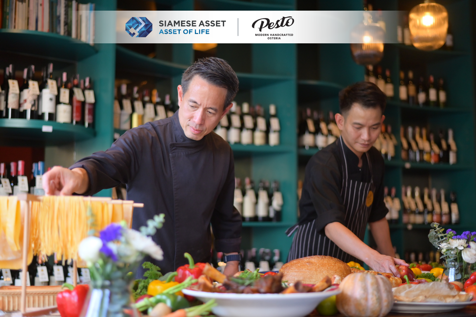 SA เดินหน้าขยายธุรกิจด้าน Hospitality เปิดตัวร้านอาหารอิตาเลียน PESTO (PESTO – Modern Handcrafted Osteria) สาขา.ใหม่ ณ ชั้น 1 โครงการ Siamese Exclusive Sukhumvit 31 (2)