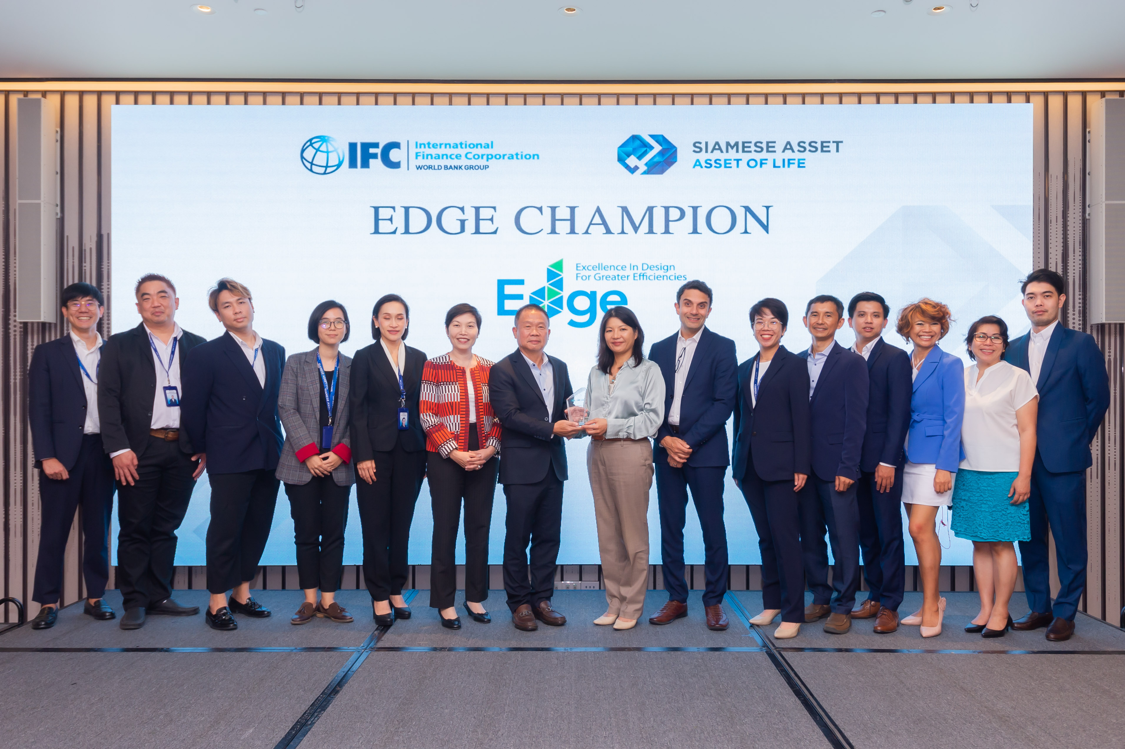 Siamese Asset สร้างประวัติศาสตร์อสังหาฯคว้ารางวัล EDGE Champion ผ่านมาตรฐานการรับรองอาคารระดับโลกครั้งแรกในไทย (2)
