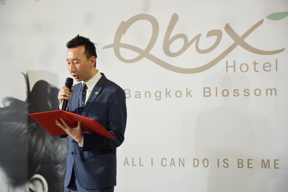 เปิดตัวอย่างคึกคักกับงาน “Q-box Hotel Bangkok Blossom Grand Opening” ที่จัดขึ้นเมื่อวันที่ 23 พฤศจิกายน ที่ผ่านมา
