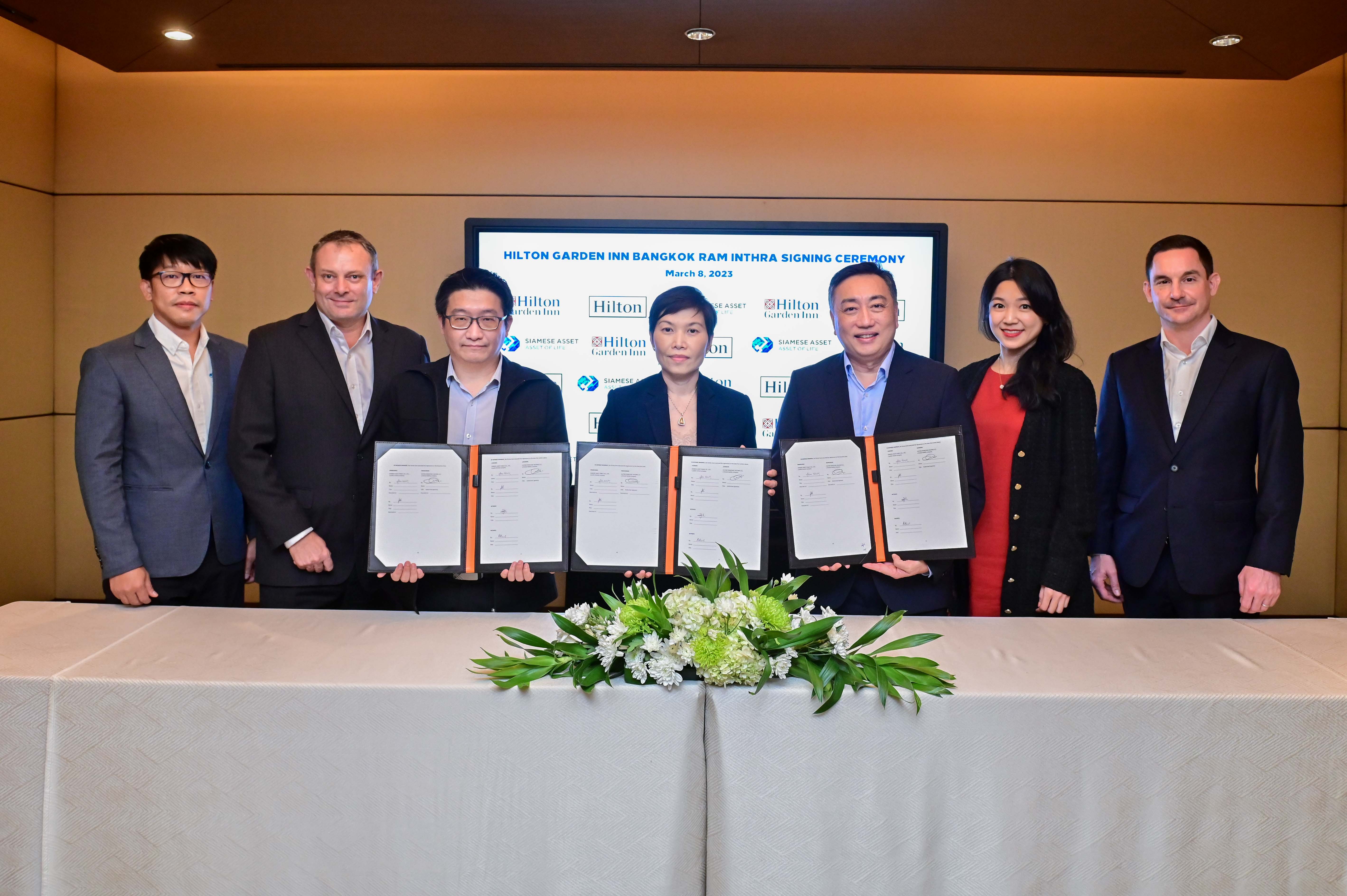 SA ผนึก HILTON เชนโรงแรมชั้นนำระดับโลก บริหารโครงการ รร.ฮิลตัน การ์เด้น อินน์ กรุงเทพ รามอินทรา